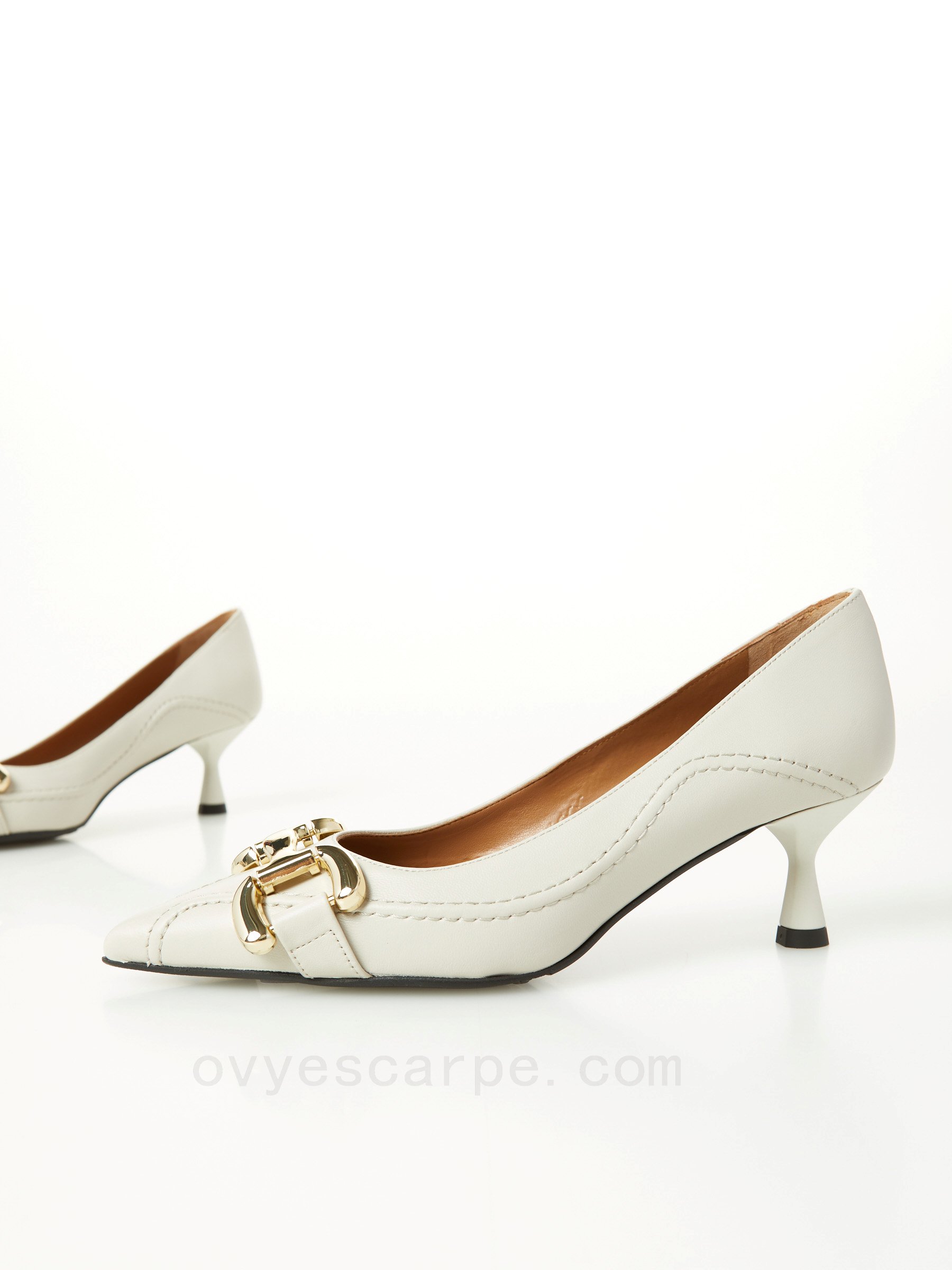 scarpe ovy&#232; outlet Leather Pump F08161027-0605